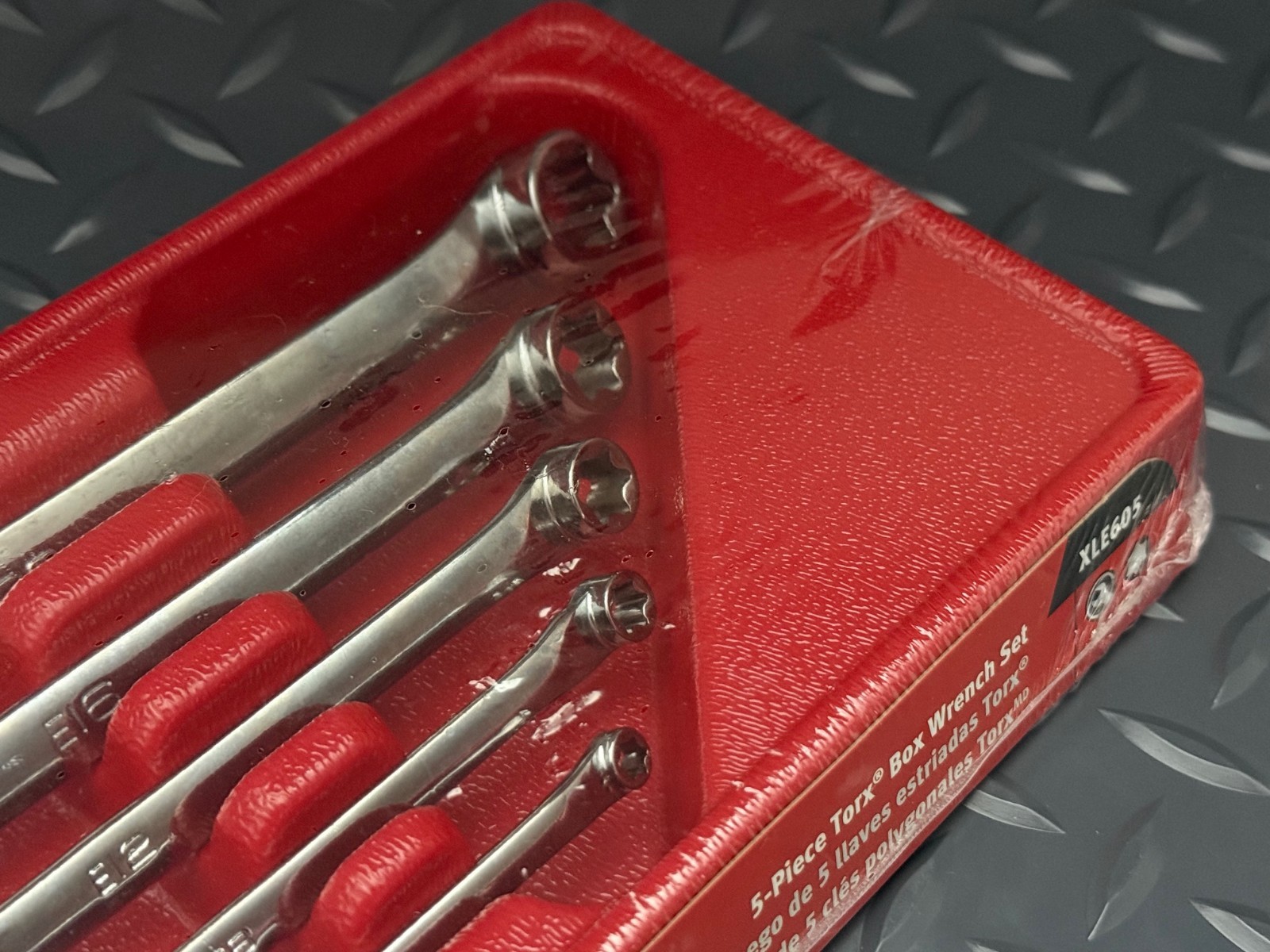 SNAP ON TOOLS USA 5 Pcs TORX Long 10º Offset Box Wrench Set E5-E20 XLE605 SEALED