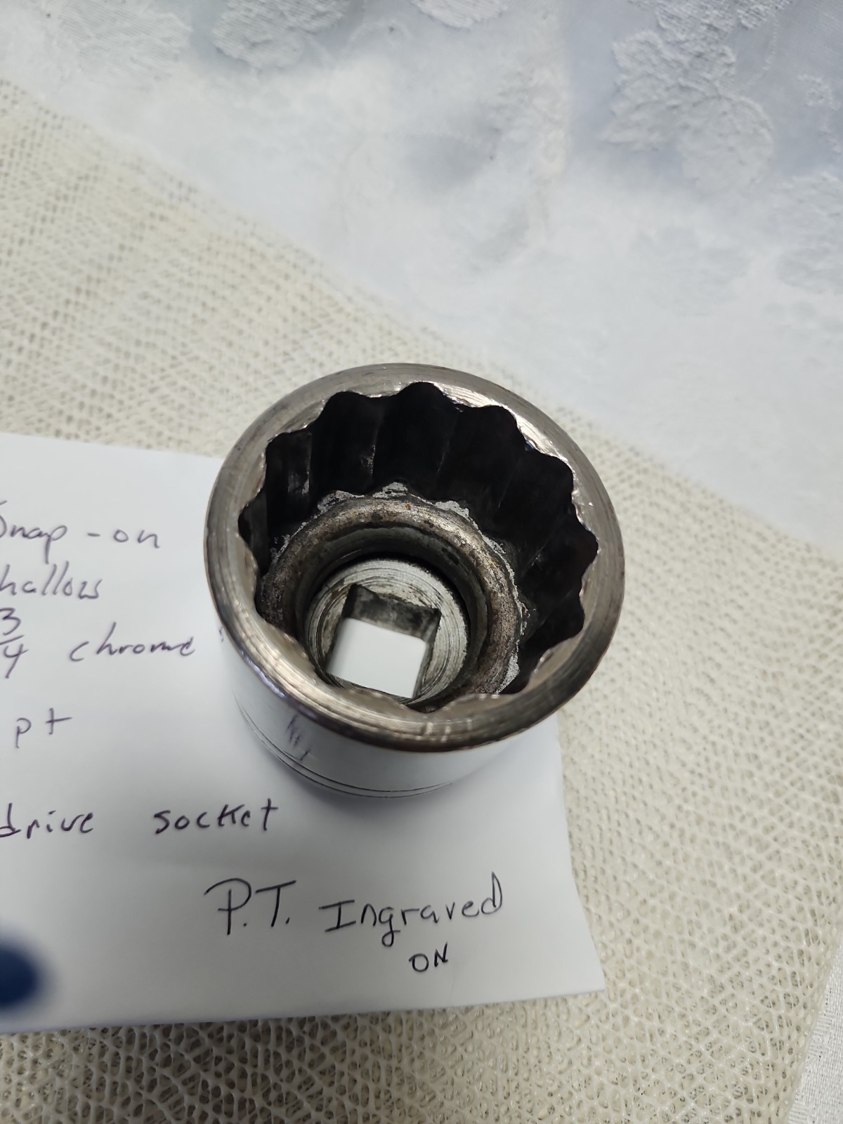 Snap-On ~ 1-3/4 Socket, LDH-562, 12 Point, 3/4” Drive. See Photos For Reference