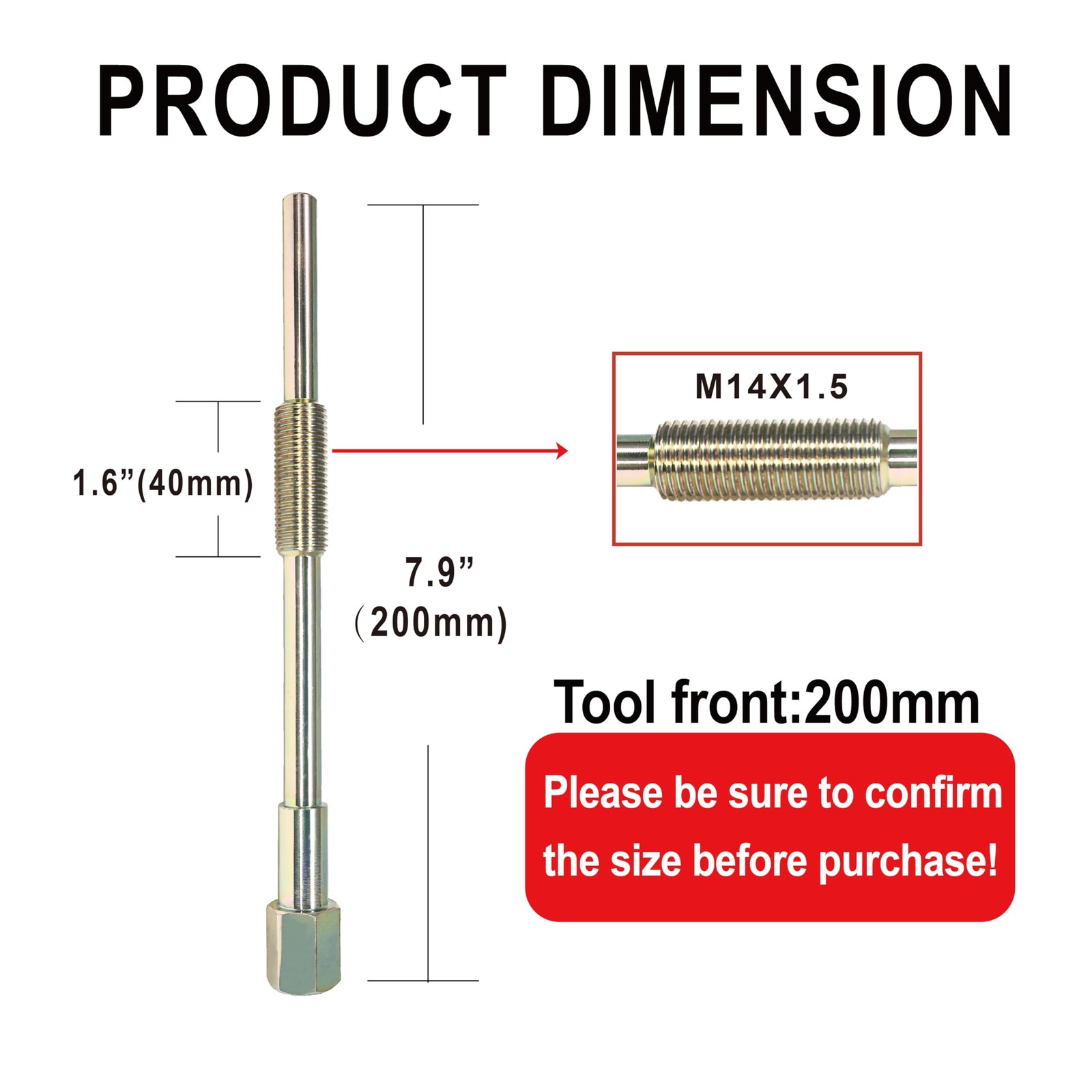 Primary and Secondary Drive Clutch Puller Tool for Can-Am Commander,…