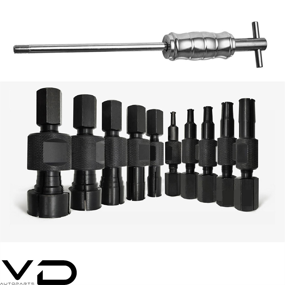 9pc Internal Bearing Remover Slide Hammer Set Blind Hole Inner Puller Set 8-32mm