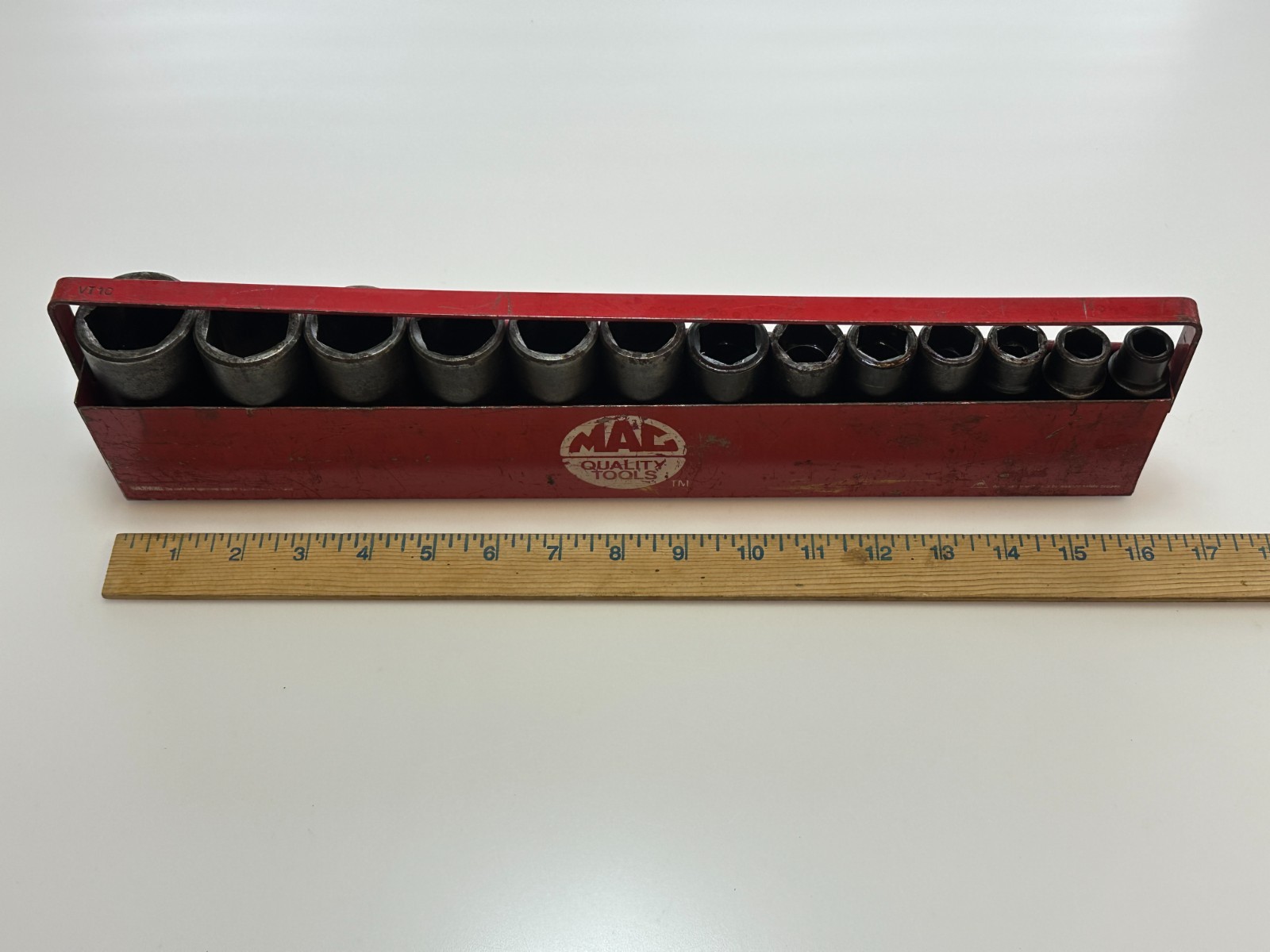 🇺🇸MAC Tools / Snap-On 13pc 7/16 to 1-1/4” SAE Deep Impact Socket Set, 1/2” Dr.