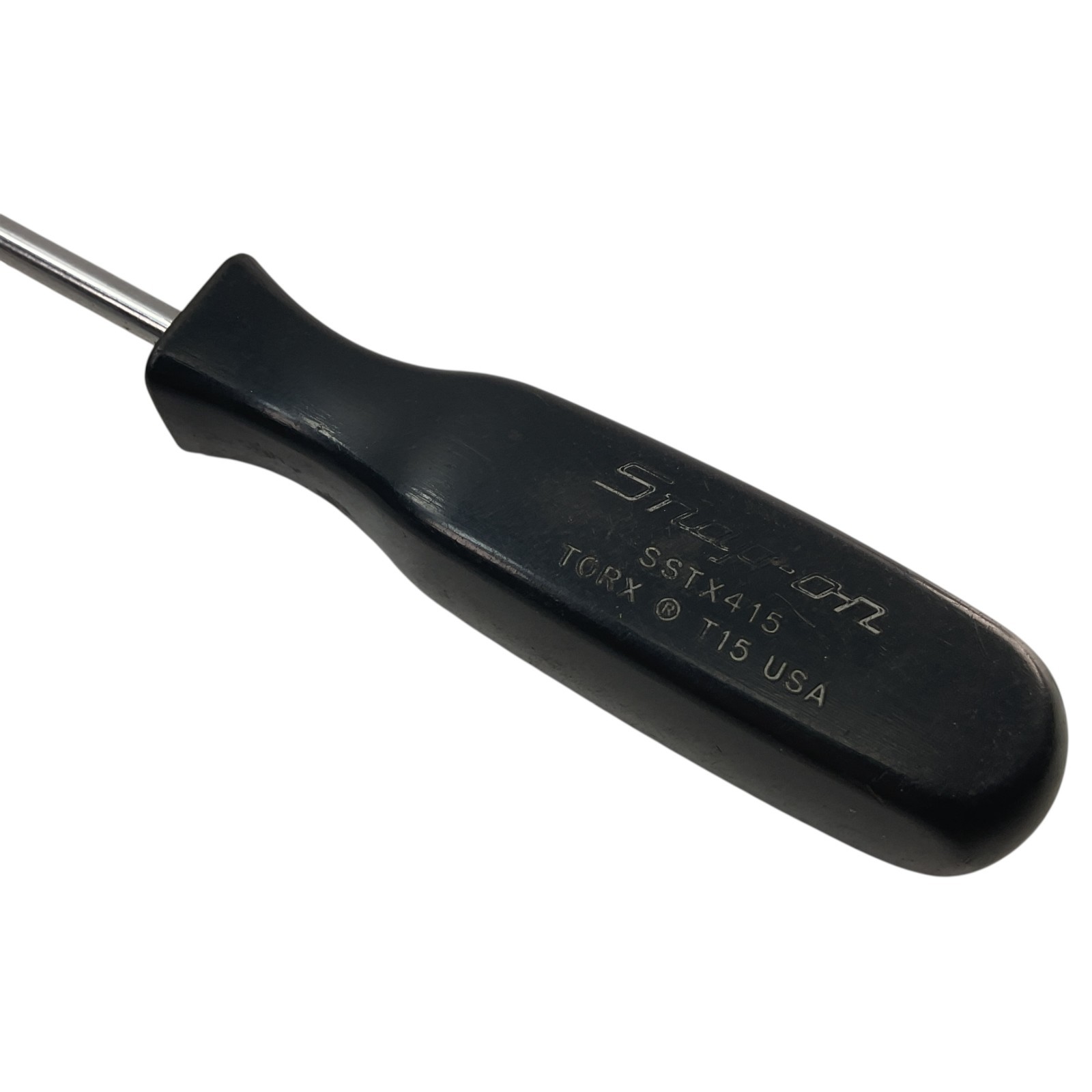 Snap On Tool SSTX415 T15 TORX Screwdriver Standard Black Hard Plastic Handle USA