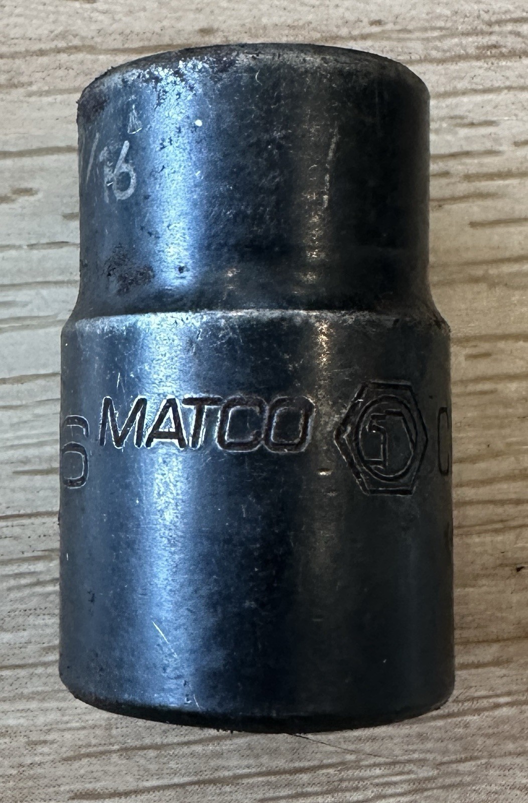 Matco Tools 1/2″ Drive 9/16″ 6PT Shallow Impact Socket CP186A