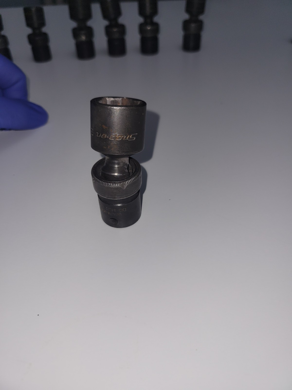 Snap-on 3/8″ Drive Swivel Universal Socket Lot 9pc Metric & SAE IPFM/IPF USA