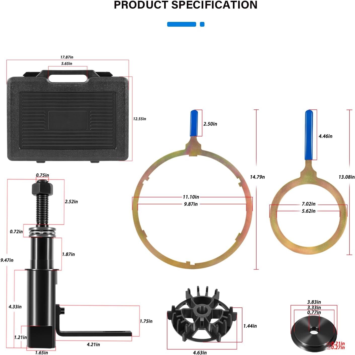 Dual Clutch Transmission Reset Tool Set for Ford Focus Fiesta DPS6-DCT F1FZ7B546