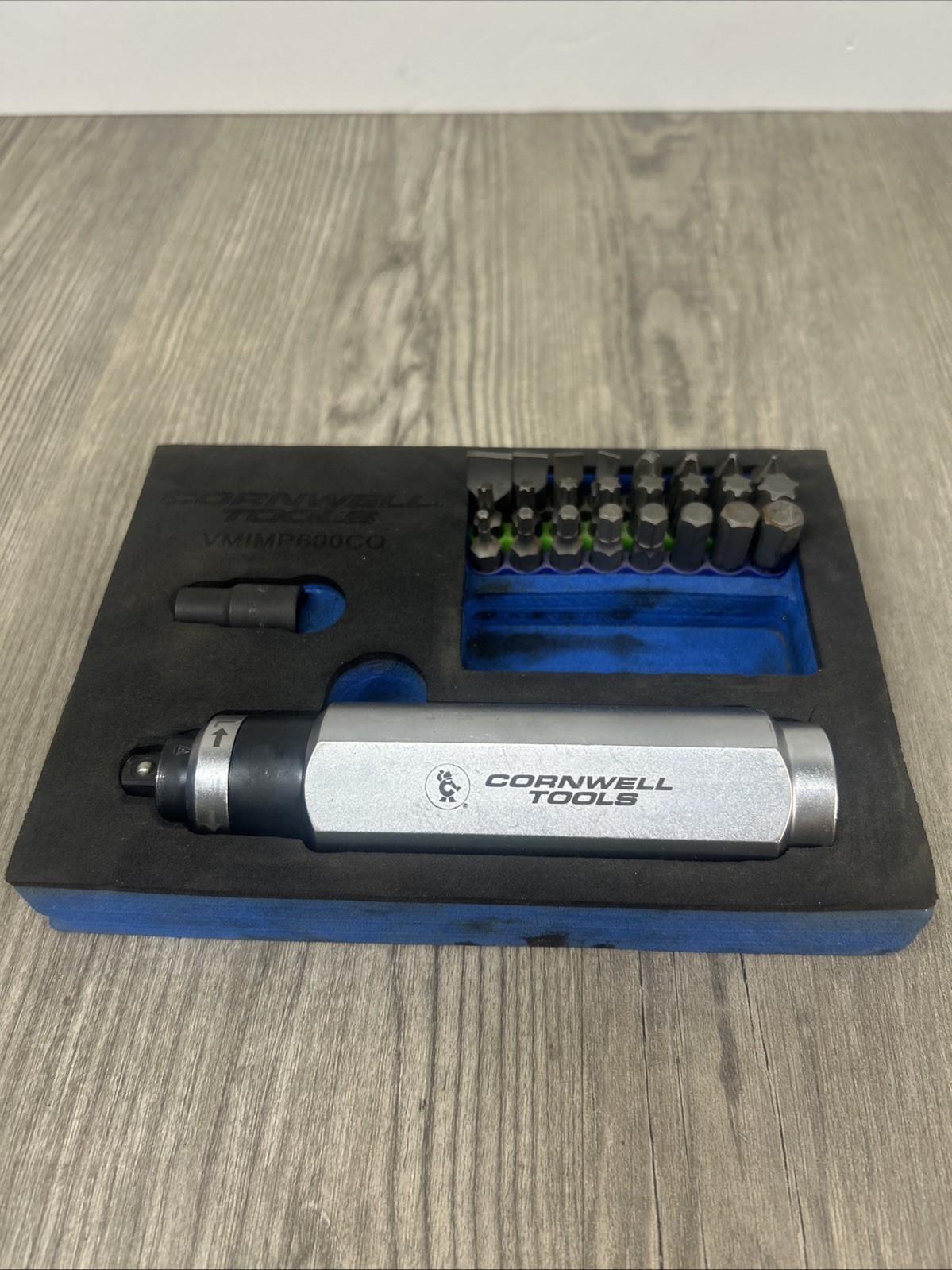 Cornwell Tools VMIMP600CQ 26 Pc 3/8″ Drive Reversible Hand Impact Driver Set