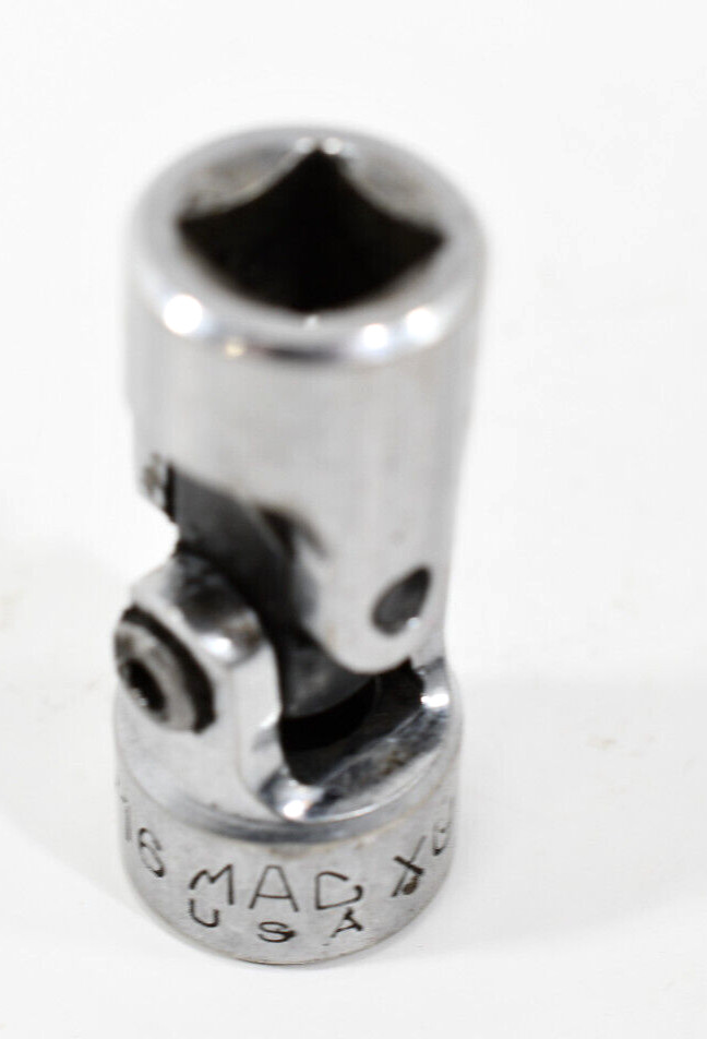 Matco Tools XU186R 9/16″ 3/8″ Drive 6-Point Shallow Swivel Socket M191
