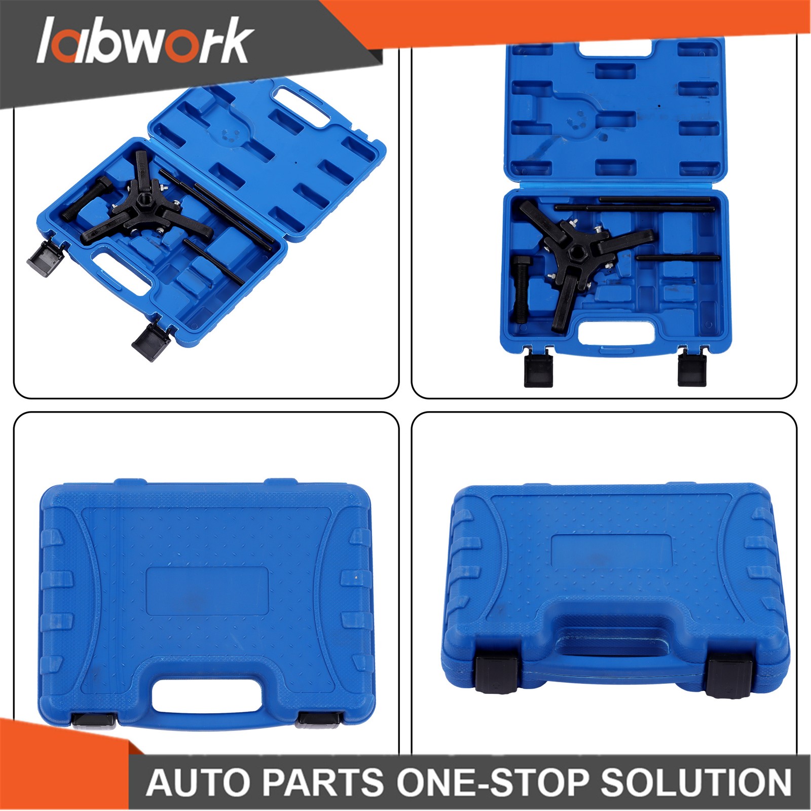 Labwork Harmonic Balancer Removal Tool Kit Puller Dampers For Jeep Ford GM SUV