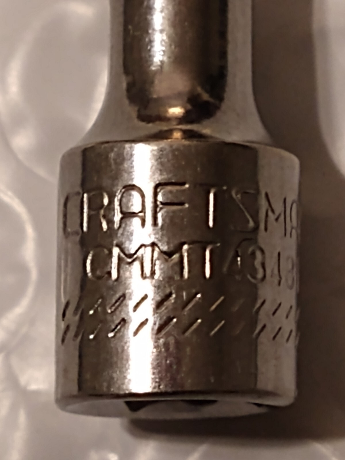 CRAFTSMAN TOOLS CMMT43481, 1/4″ DRIVE, 5/32″ SOCKET, SHALLOW, 6 POINT.