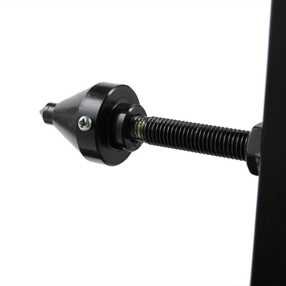 Universal Motorcycle Stand Wheel Balancer Bike Steel Black