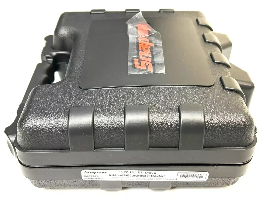 New Snap-on™ 236EFSFR 36pc 1/4″ 3/8″ Drive Metric / SAE Allen + Torx Socket Set