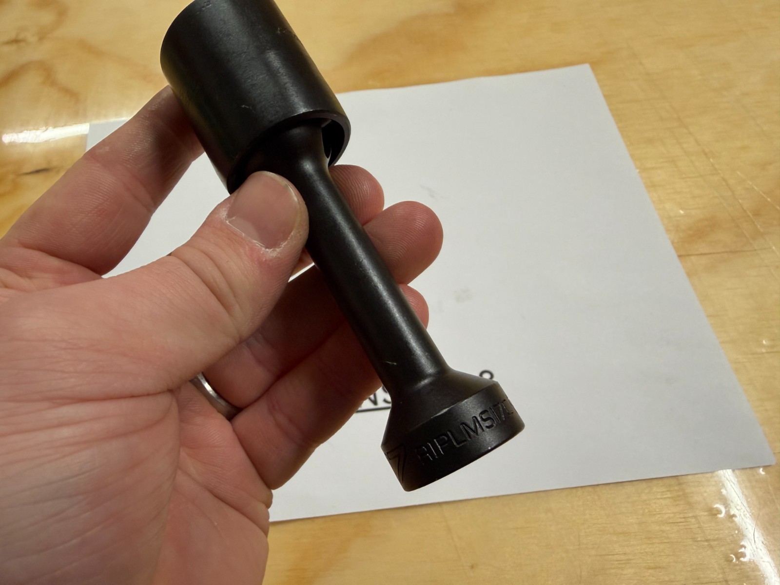 Snap-On Tools 1/2″ Drive 17mm Long-Reach Low-Pro. Swivel Impact Socket RIPLMS17C