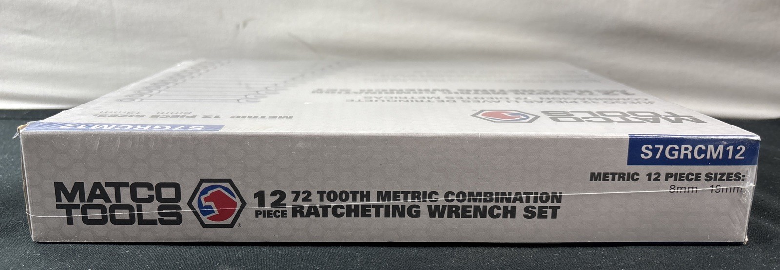 Matco Tools 12 Metric 72 Tooth Combo Ratcheting Wrench Set S7GRCM12 NEW Sealed