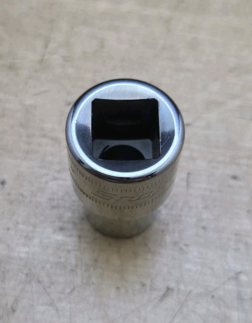 New Snap On TWM12A – 1/2″ Drive 12mm Shallow 6 Pt Chrome Socket Ships Free