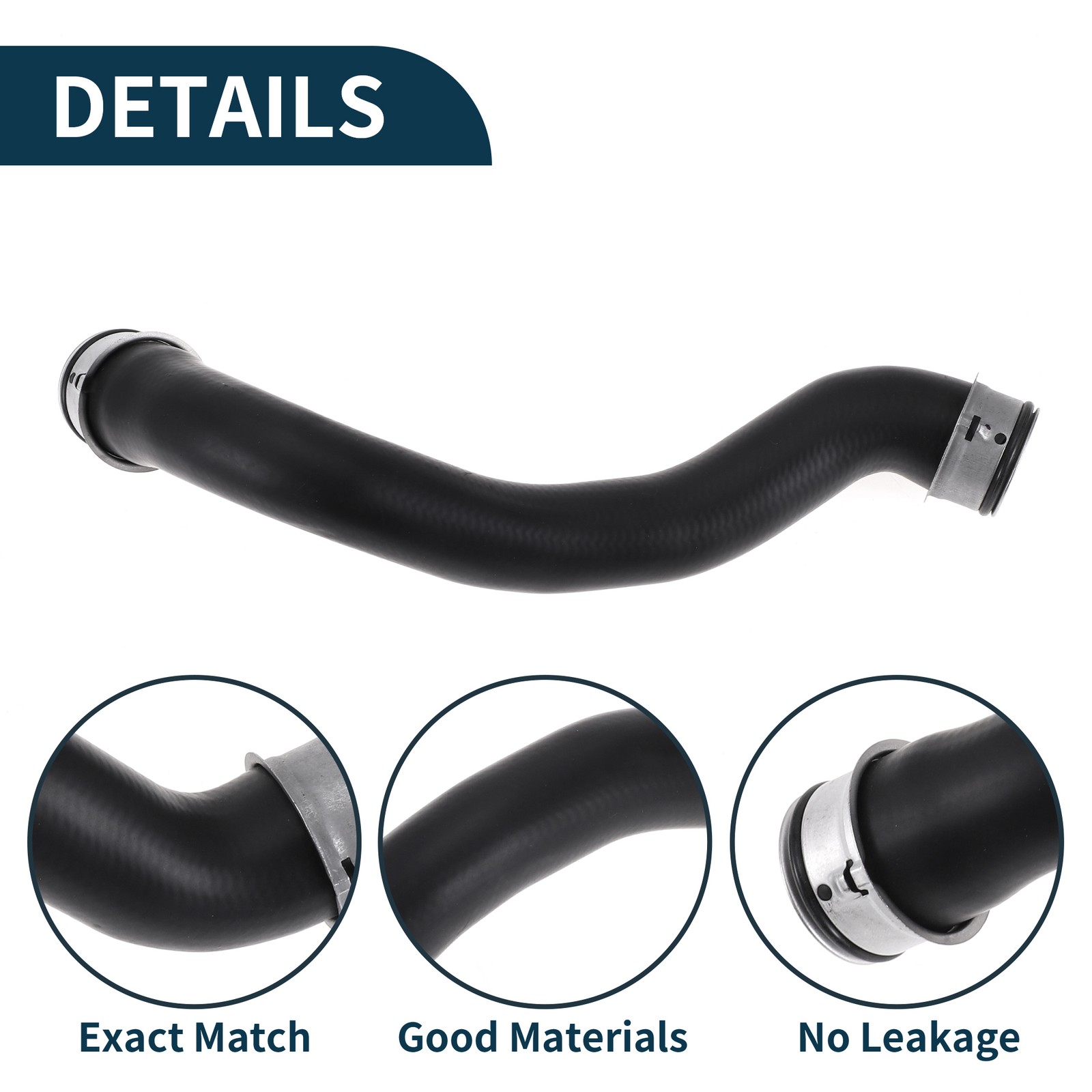 Rad. Coolant Pipe For Mercedes-Benz E250 14-16 N.A2045011582 Rubber