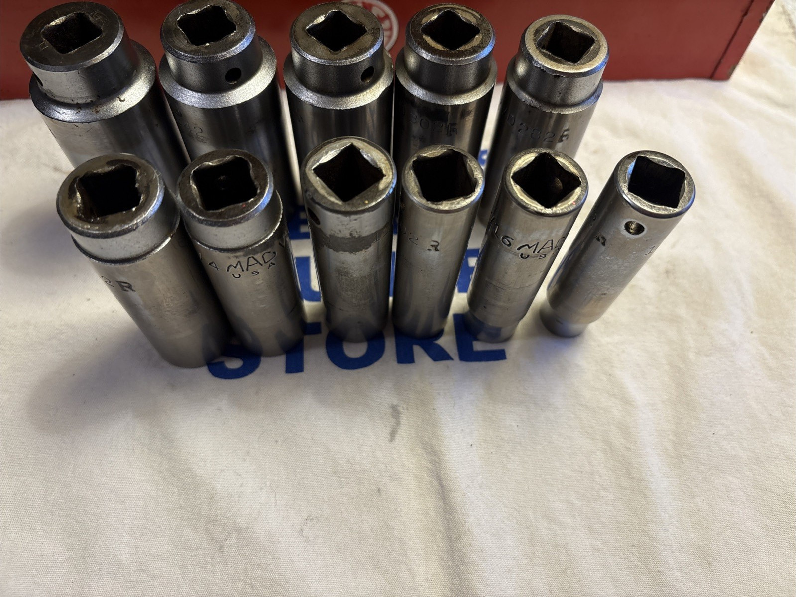 Mac Tools 1/2″ Dr 1/2″ – 1-1/8″ 12pt Deep Chrome Socket Set (no 7/16) SVD122TR