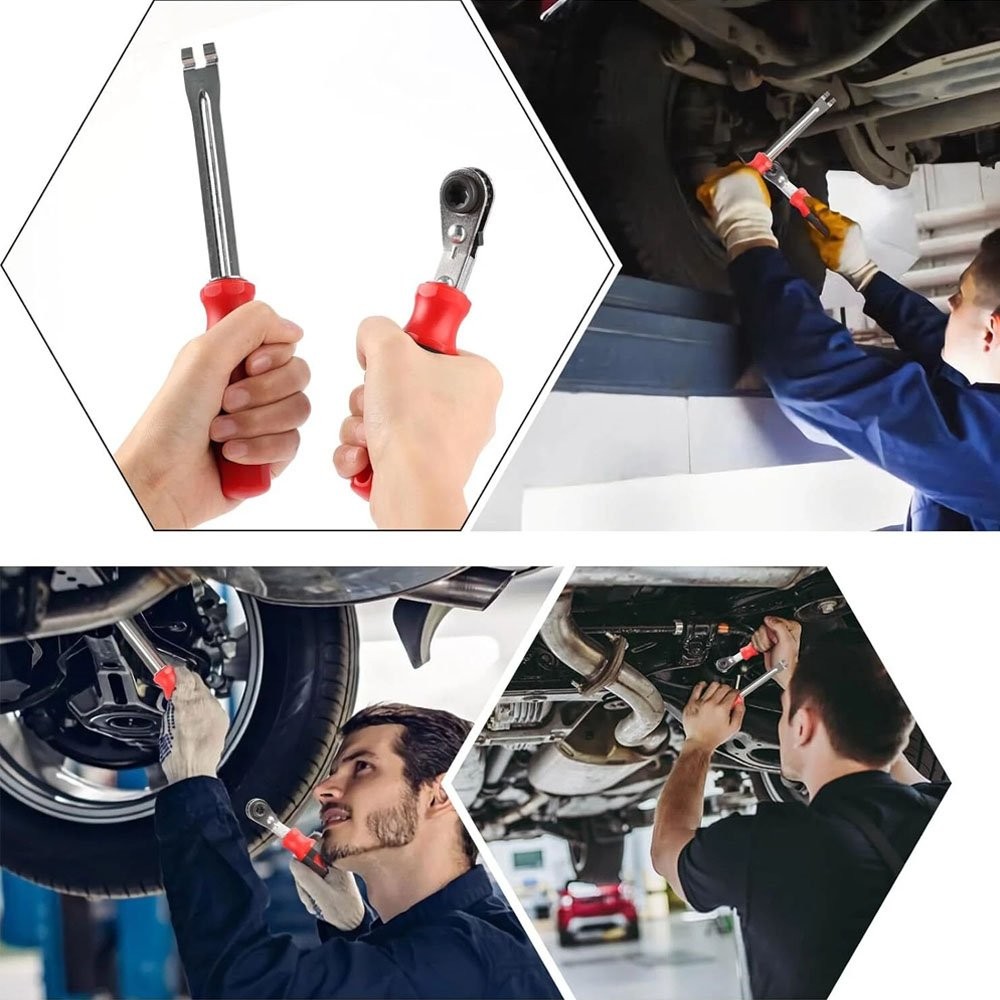 NEW Slack Adjuster Tool Set – 5/16′ Double Square Reversible Ratcheting Wrench