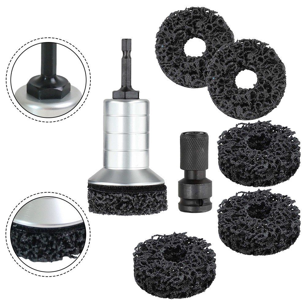 Plastic Metal Wheel Hub Axle Grinding Head for Rust Removal and Maintenance