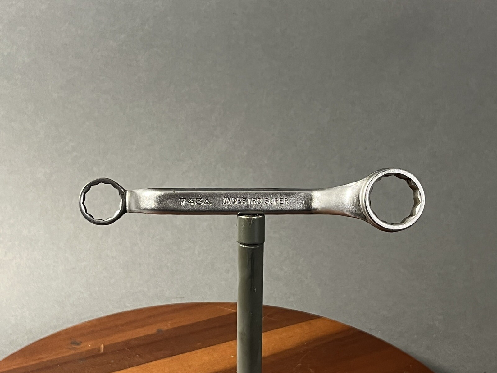 Duro / Indestro Tools USA 743A 5/8in X 3/4in Offset Stubby Double Box Wrench