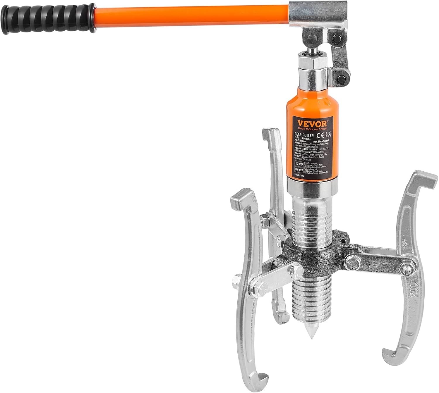 5 Ton Max Capacity Wheel Bearing Pulling Separator, 2 or 3 Jaws Puller, Verti…