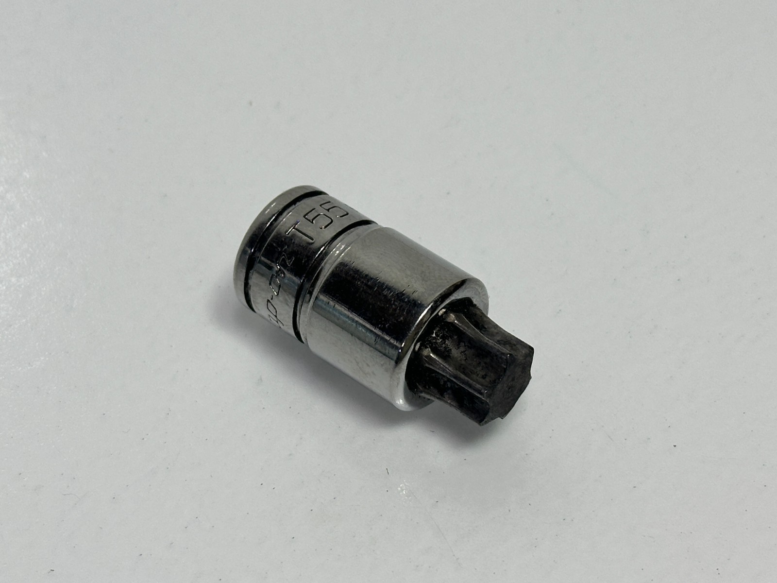 🇺🇸Snap-on Tools USA 3/8 Drive T55 Stubby Torx Bit Chrome Socket Driver FTX55SE