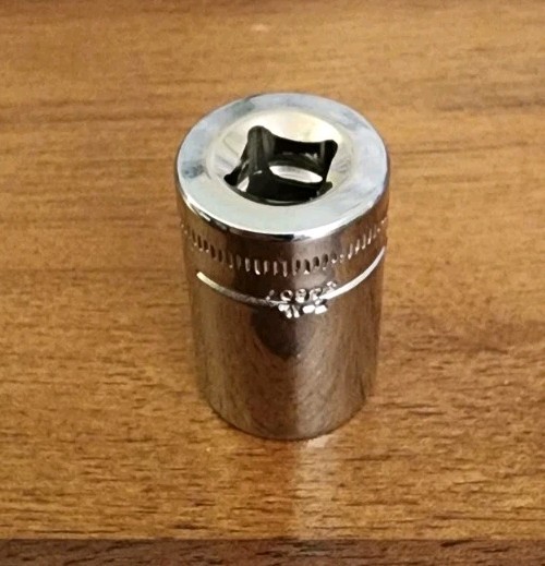 Craftsman 11mm Socket 6 Point 1/4″ Drive Z-AL 34607 Easy Read (Stamped & Etched)