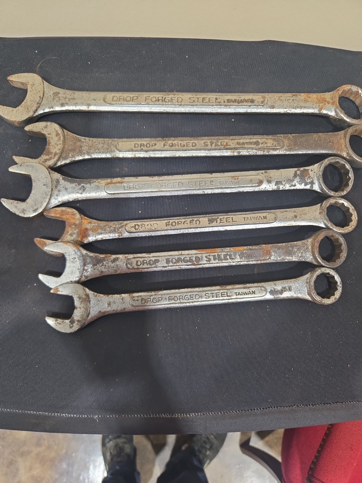 Central Forge Wrench Set Of 6 13/16, 7/8, 15/16, 1-1/16, 1-1/8, & 1-1/4
