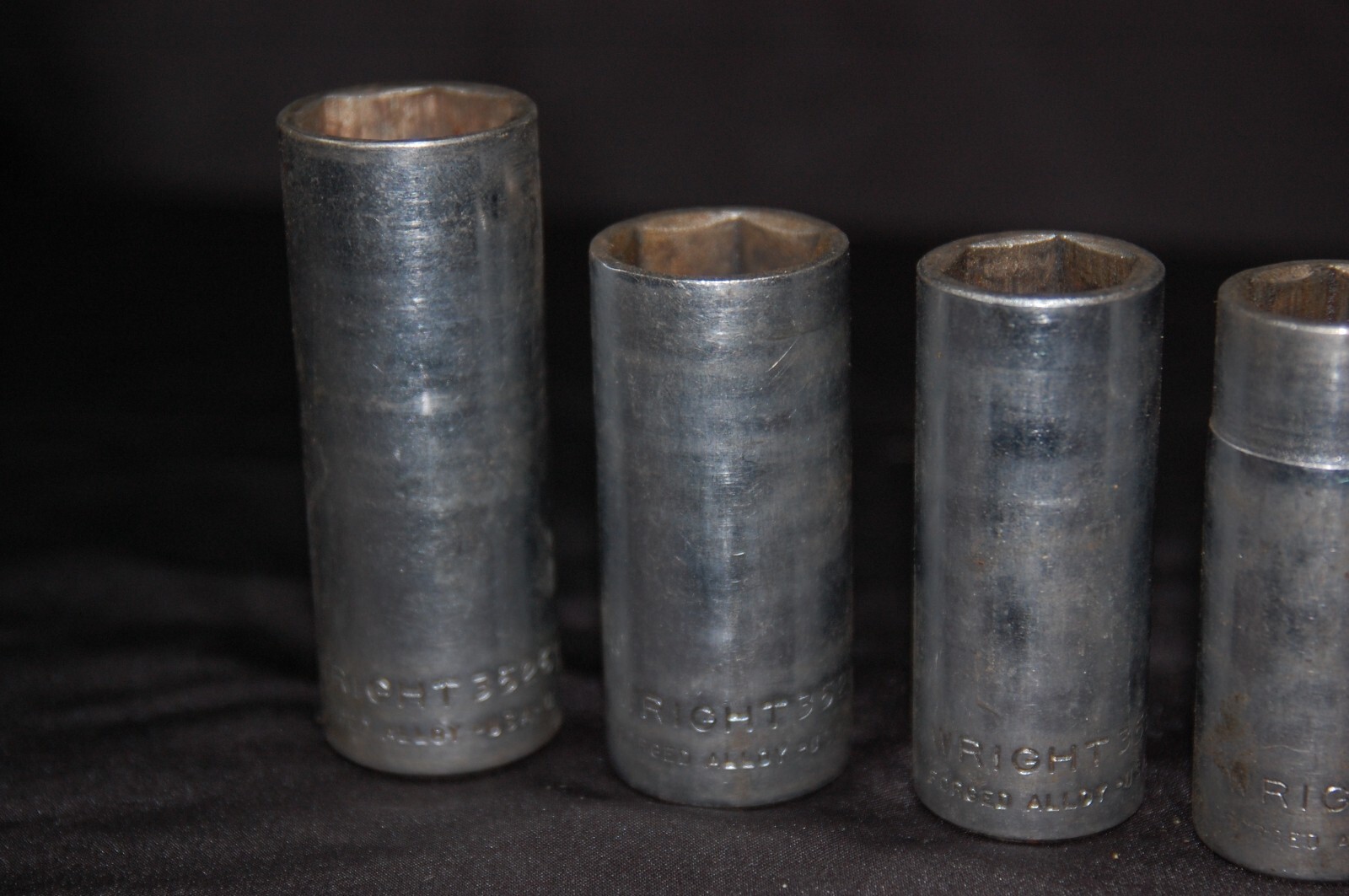 Wright Tool USA 7-Piece Set 3/8″ Drive SAE Deep Socket Set 3/8″–13/16″