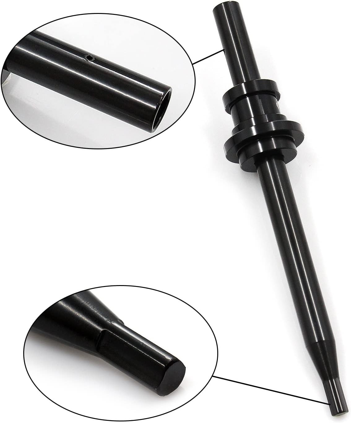 Durable Black Oxide Coated Steel Shaft for Chevy Small Block & Big Block Engines