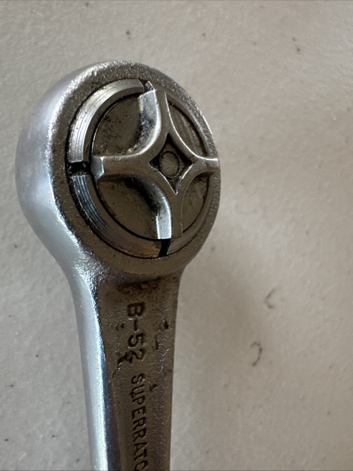 Vintage J.H. Williams & Co. B-52 SUPERRATCHET 3/8″ Ratchet, Tested & Working!