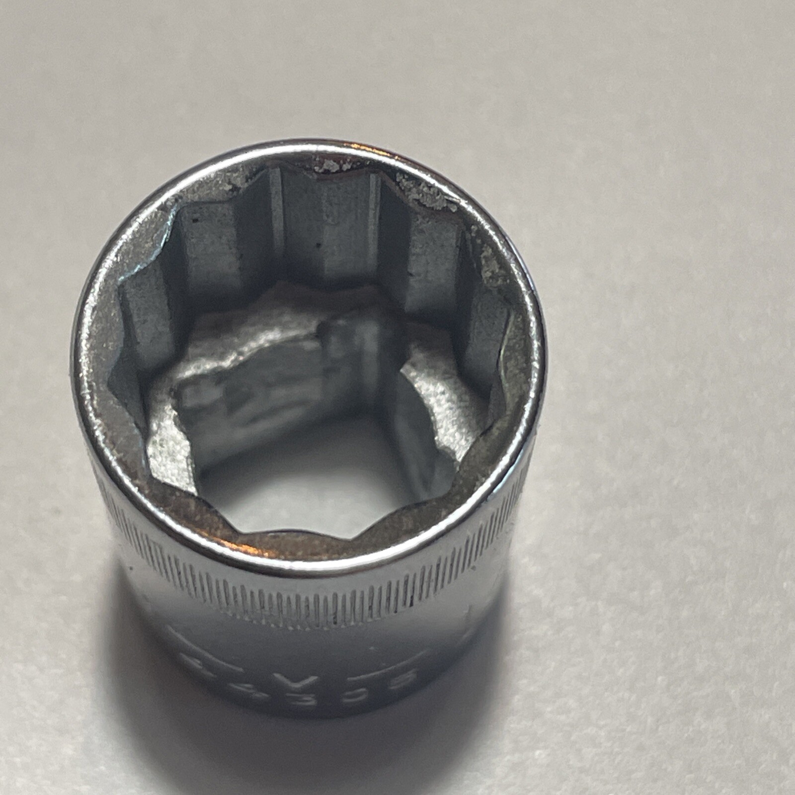 Vintage Craftsman -V-44305 Shallow Socket, 14mm, 3/8” drive, 12 point – USA