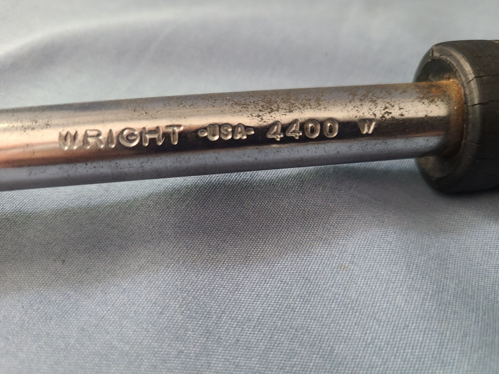 Vintage WRIGHT 4400 1/2″ Drive Comfort Grip «Tootsie» Handle 10.5″ Ratchet Tool