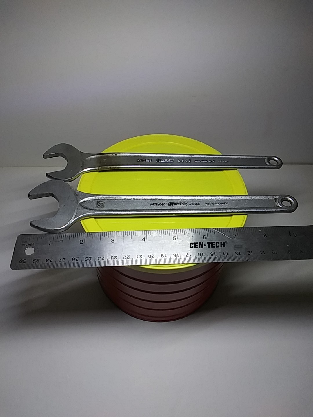 Hazet German slim open End wrench Heated&Slite bent Pr For fitment 24&27mm Used