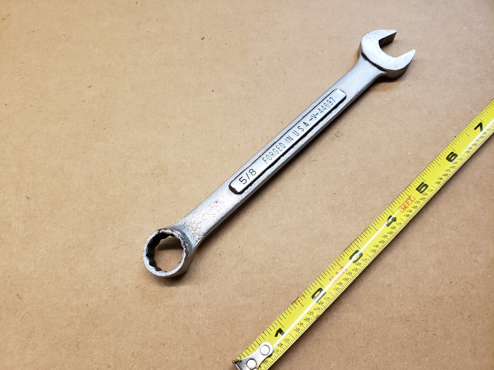 Craftsman 5/8″ Combination Open & Box End Wrench V-44697 5/8 Inch SAE Standard