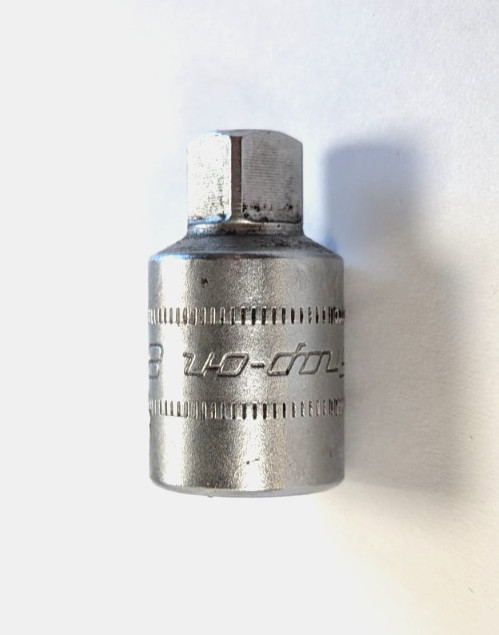 Snap-On PMM40B 3/8″ Drive Metric 8mm Pipe Plug Socket RARE