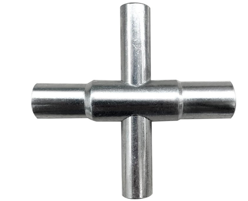 4-Way Sillcock Key Wrench, 1/4″ to 11/32″, for Faucets & Valves (1 Pack)