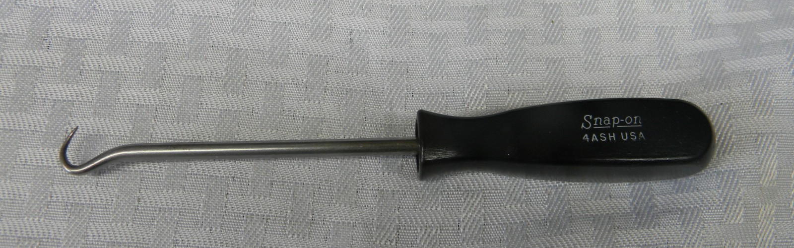 SNAP-ON BLACK HARD HANDLE 6-3/4″ LONG HOOK PICK #4ASH MADE IN THE USA
