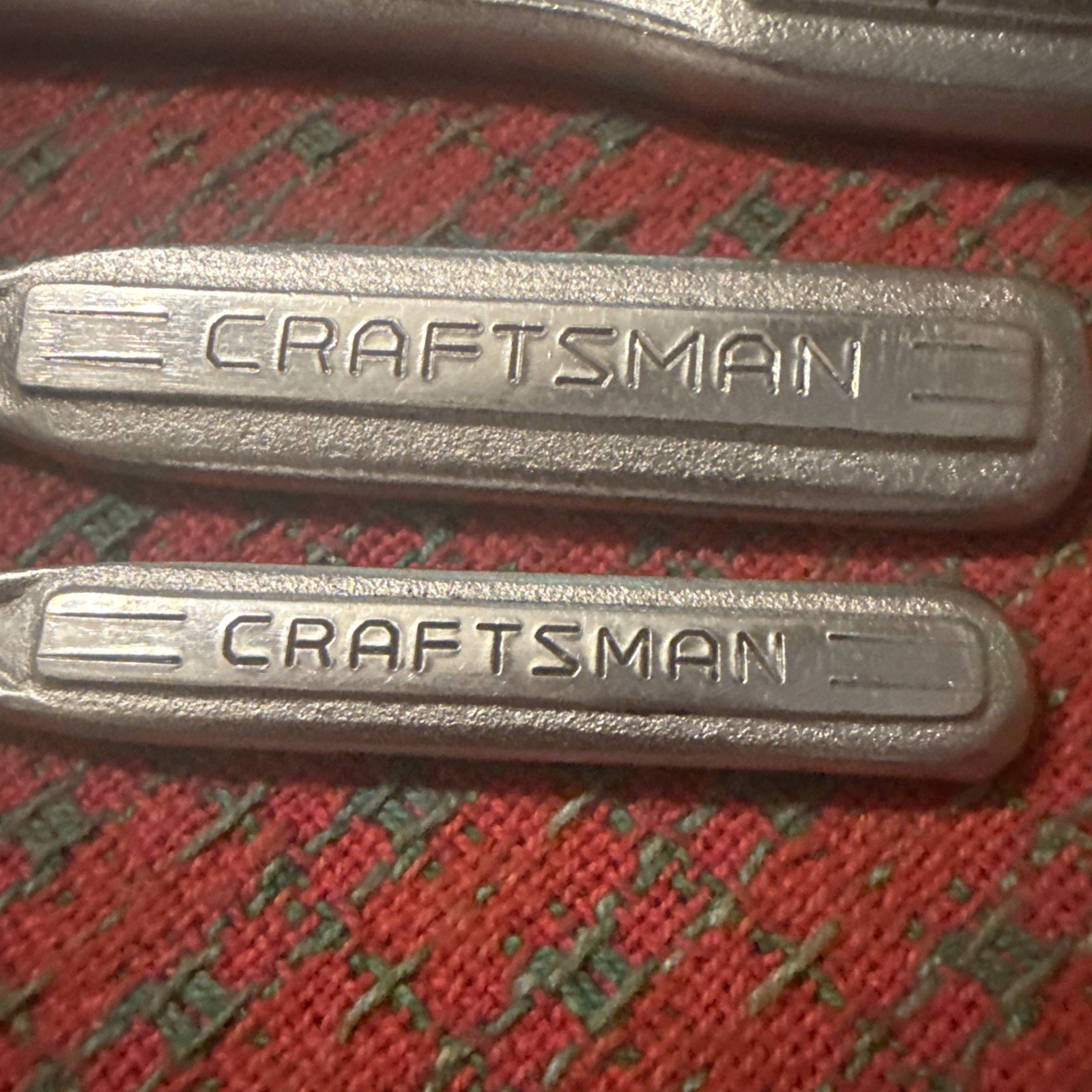 Vintage Craftsman 1/4” 3/8 1/2 Ratchet Set -V- USA , Canada Patents 🇺🇸 Nice!
