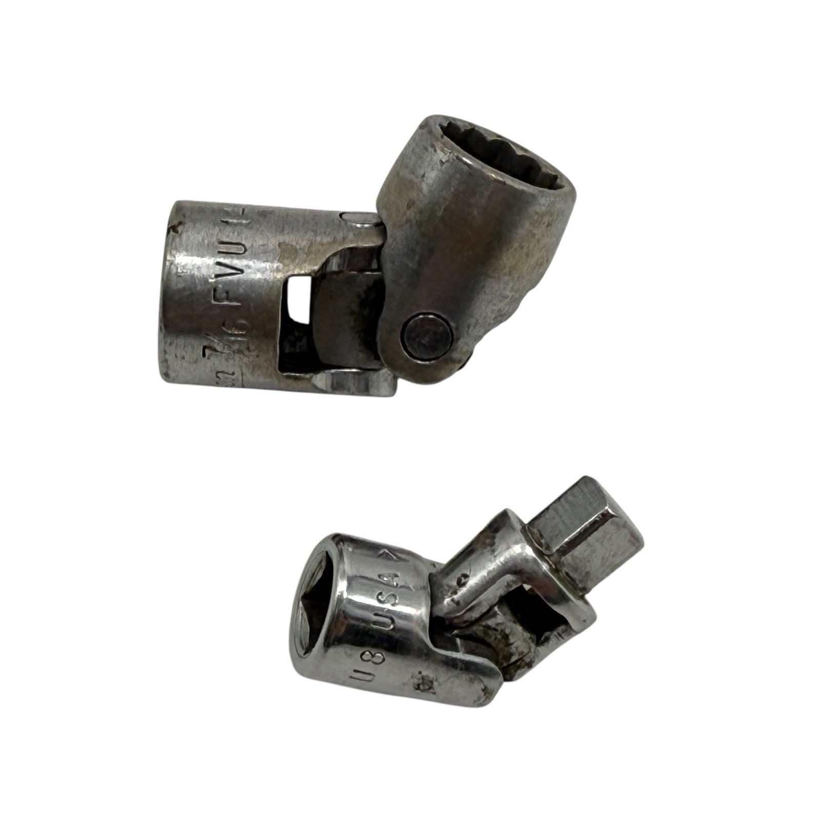 Snap On Tools Mixed Lot FVU14 Swivel Socket TMU8 Universal Swivel Joint 1/4” dr