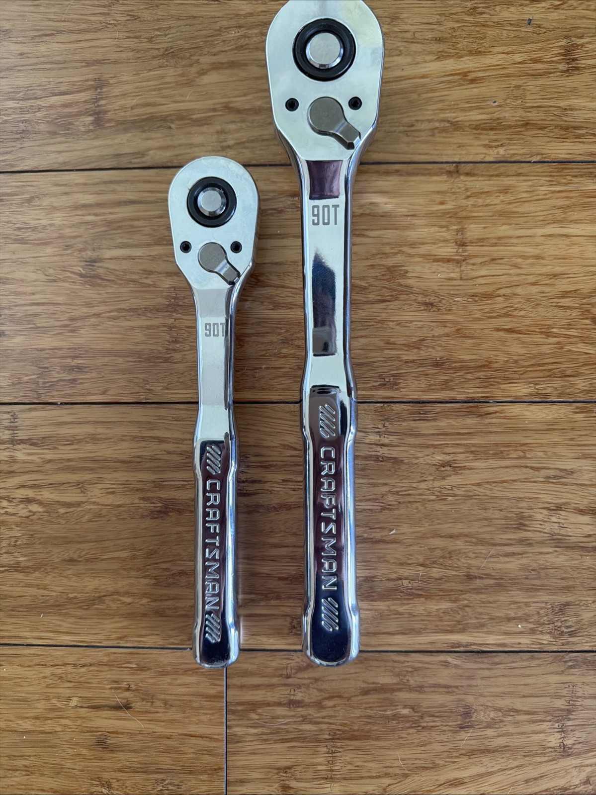 Craftsman 1/2 And 3/8 Ratchet Wrenches CMMT 86723 And CMMT 86722