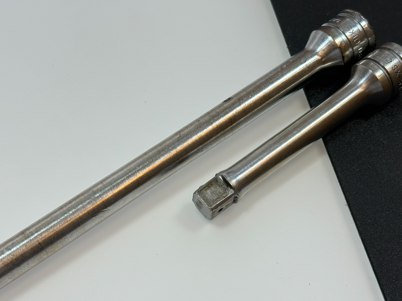 🇺🇸 Snap On Tools USA 2pc 1/2″ Drive Extension Set Lot, SX5 5″ & SX10 10″ Long