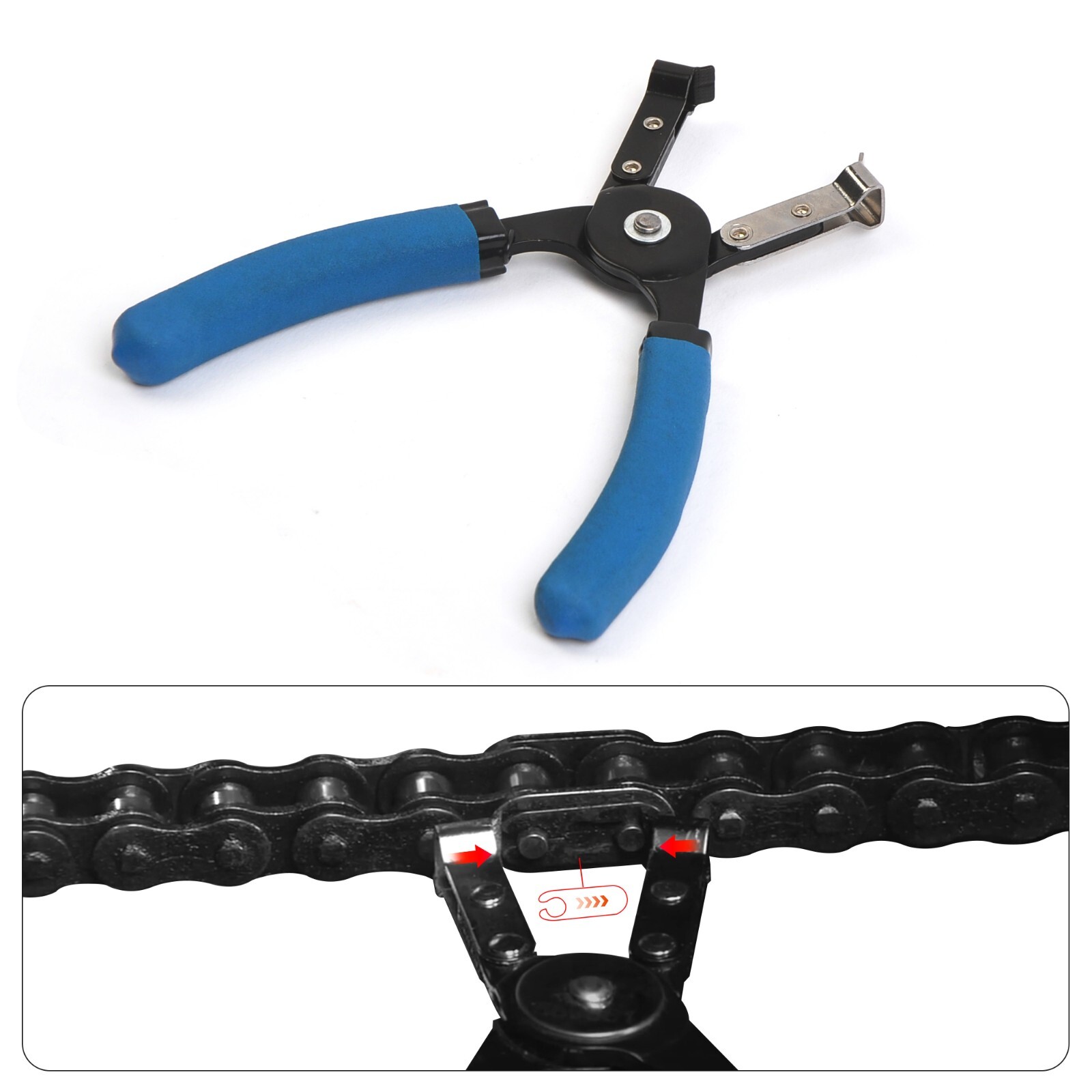 Motorbike Motorcycle Chain Tool Kit Chain Breaker and Chain Link Clip Remover