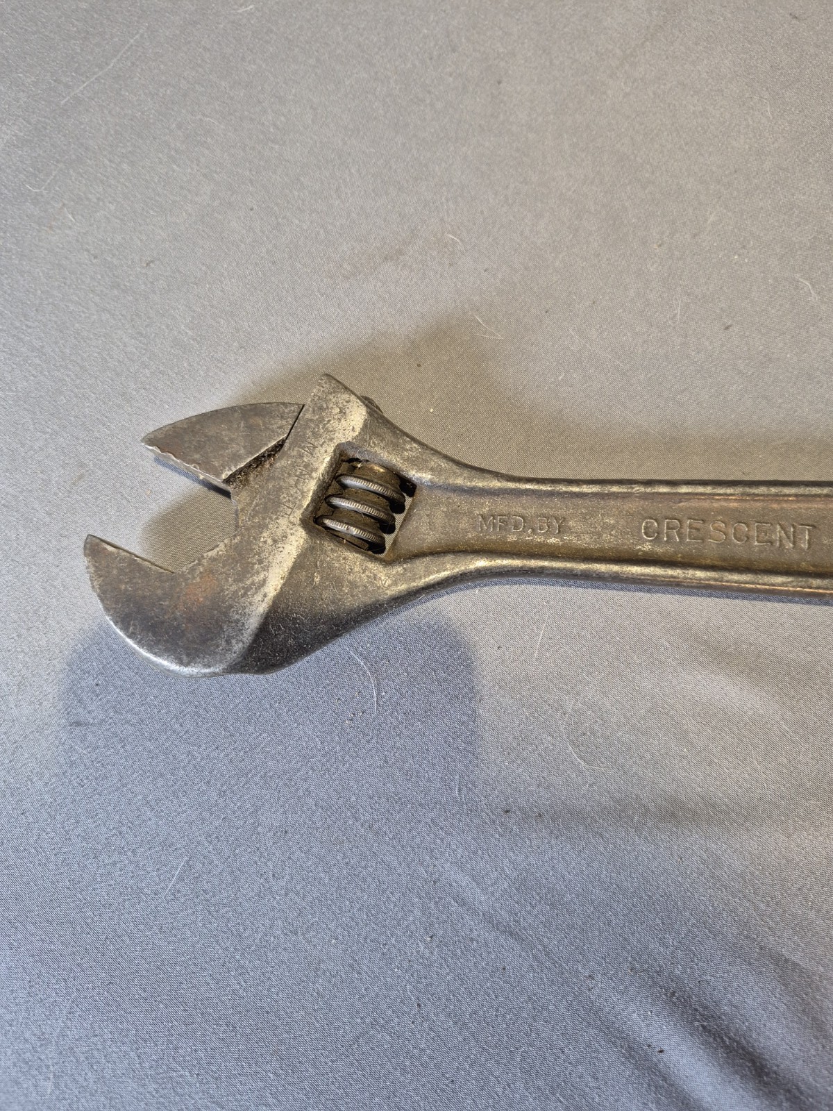 CRESCENT TOOL CO AT112 12 INCH ADJUSTABLE WRENCH MADE IN THE USA! JAMESTOWN, N.Y