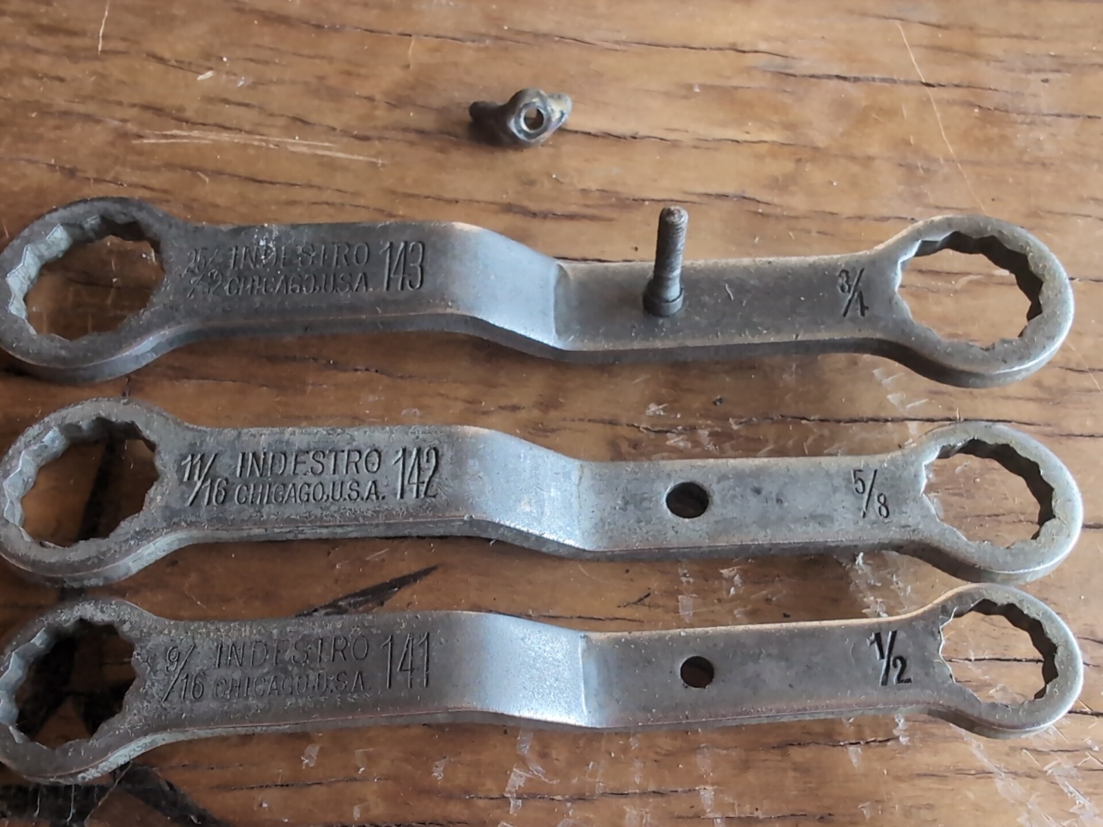 Org. KLIP TITE Indestro MFG #140-143 Wrench Set 4 PC Set FAST SHIPPING