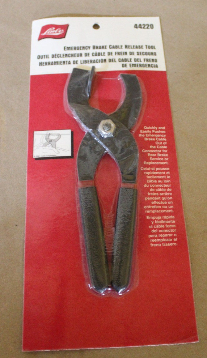 LISLE 44220 EMERGENCY BRAKE CABLE RELEASE TOOL