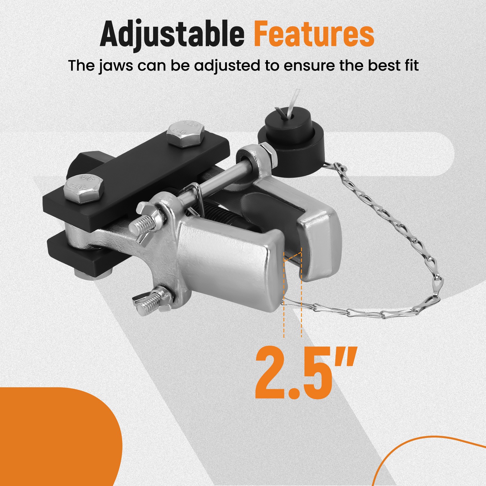 Adjustable Heavy Duty Pitman Arm Puller Remove Cars And Light Trucks 3/4″