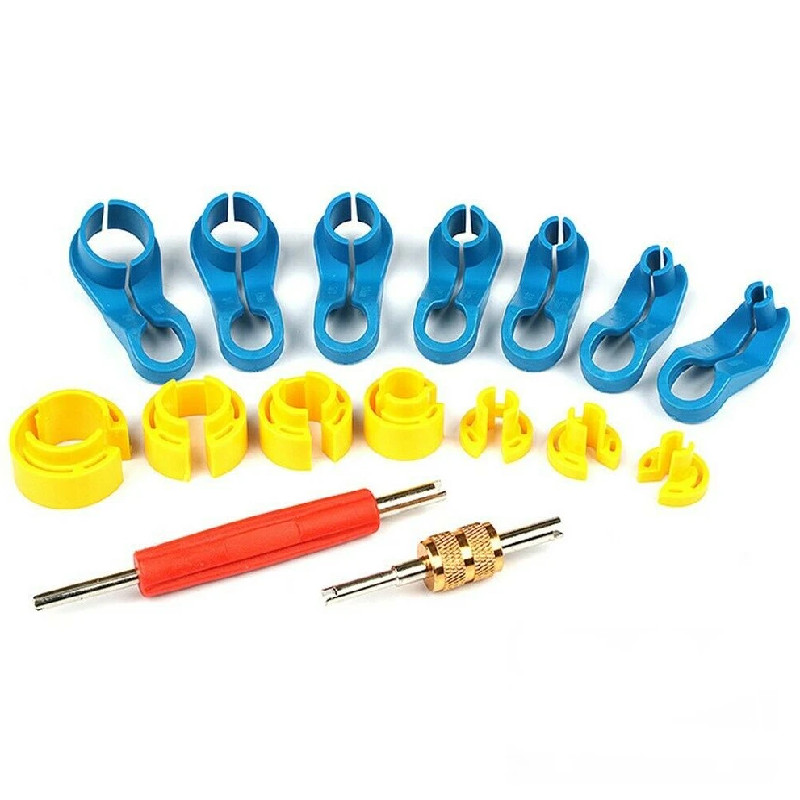 16Pcs Car AC Fuel Line Disconnect Tool Fuel Line Removal Tool With Storage Box