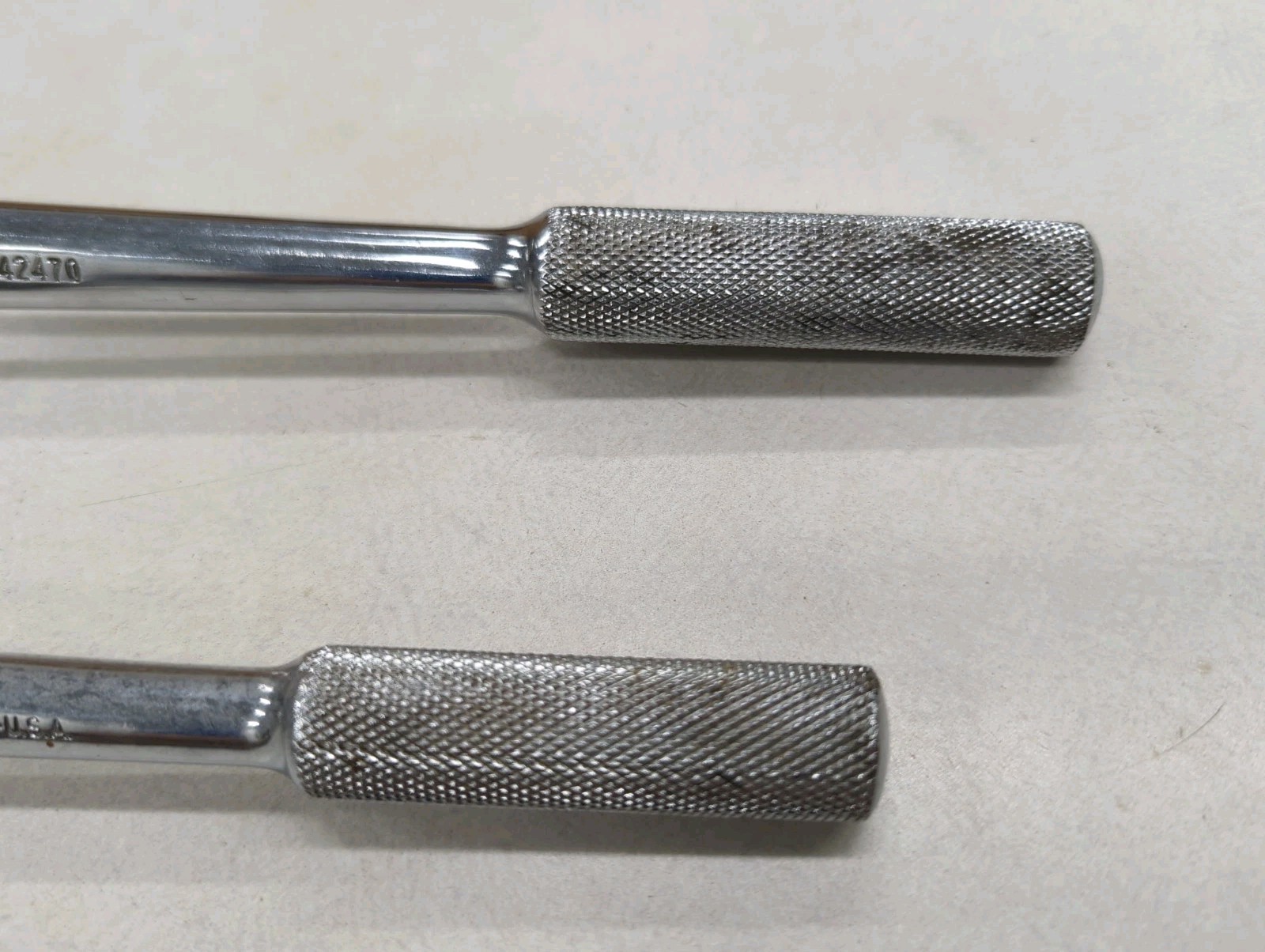 2pc Vintage S-K USA Ratchet Set 1/2″ 42470 & 3/8″ 45170