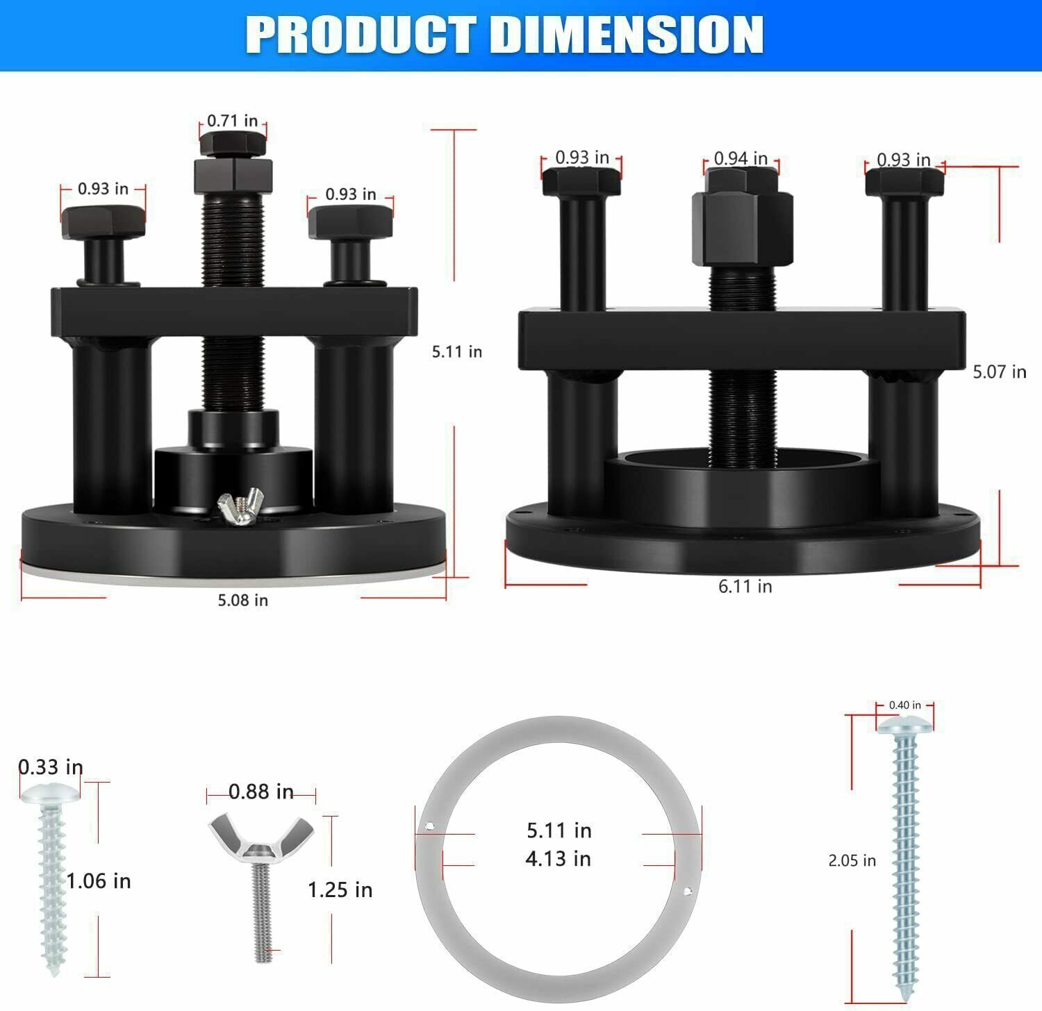 For Detroit DD13 DD15 Front & Rear Crankshaft Oil Seal Remove Install Tools Kit