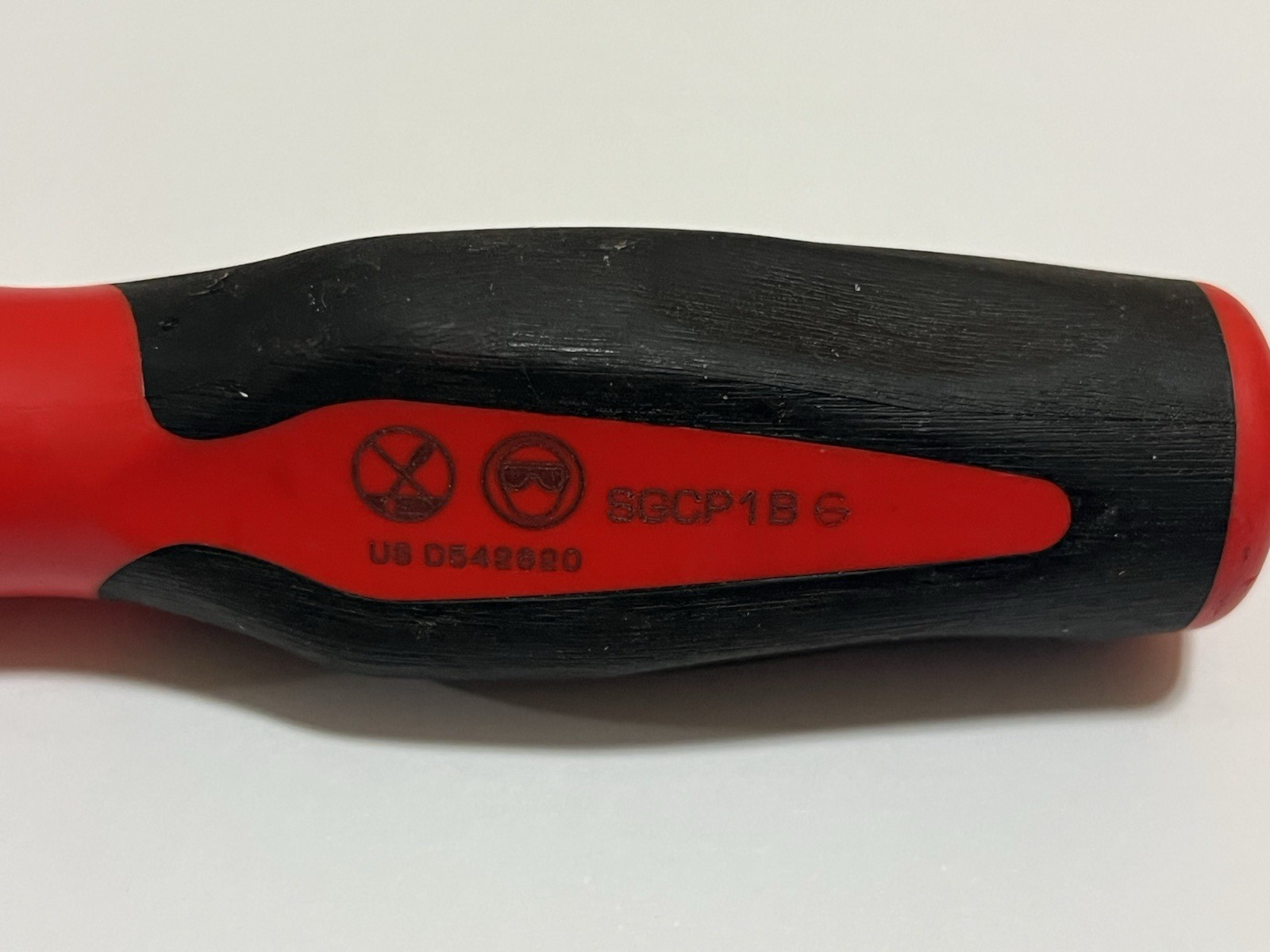 Snap On SGCP1B Cotter Pin Puller Pick Tool 10″ Long Soft Grip Handle USA NICE
